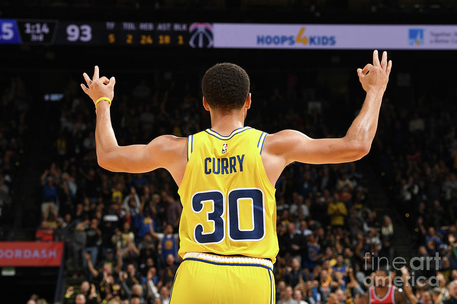 Stephen Curry #6 Photograph by Noah Graham