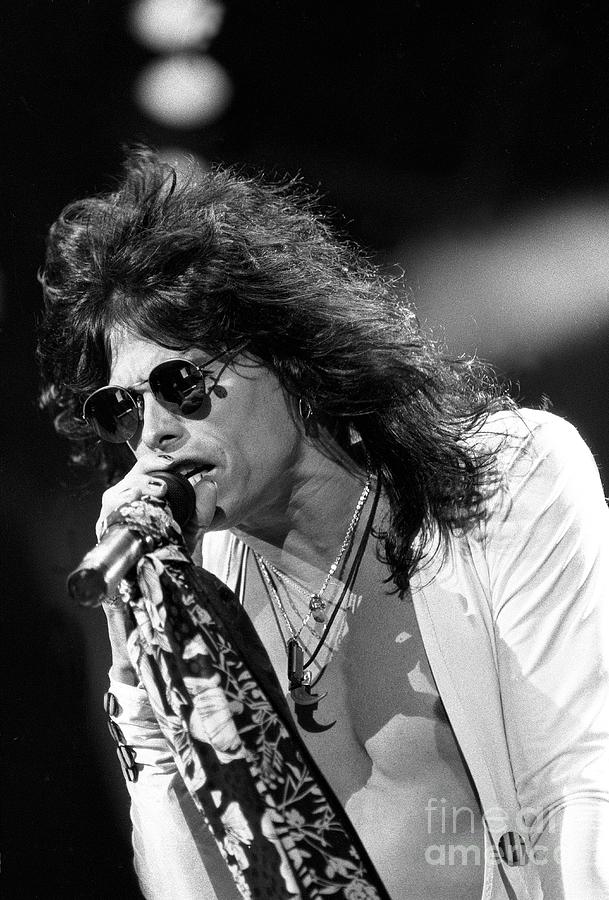 Steven Tyler Photograph - Steven Tyler - Aerosmith #6 by Concert Photos