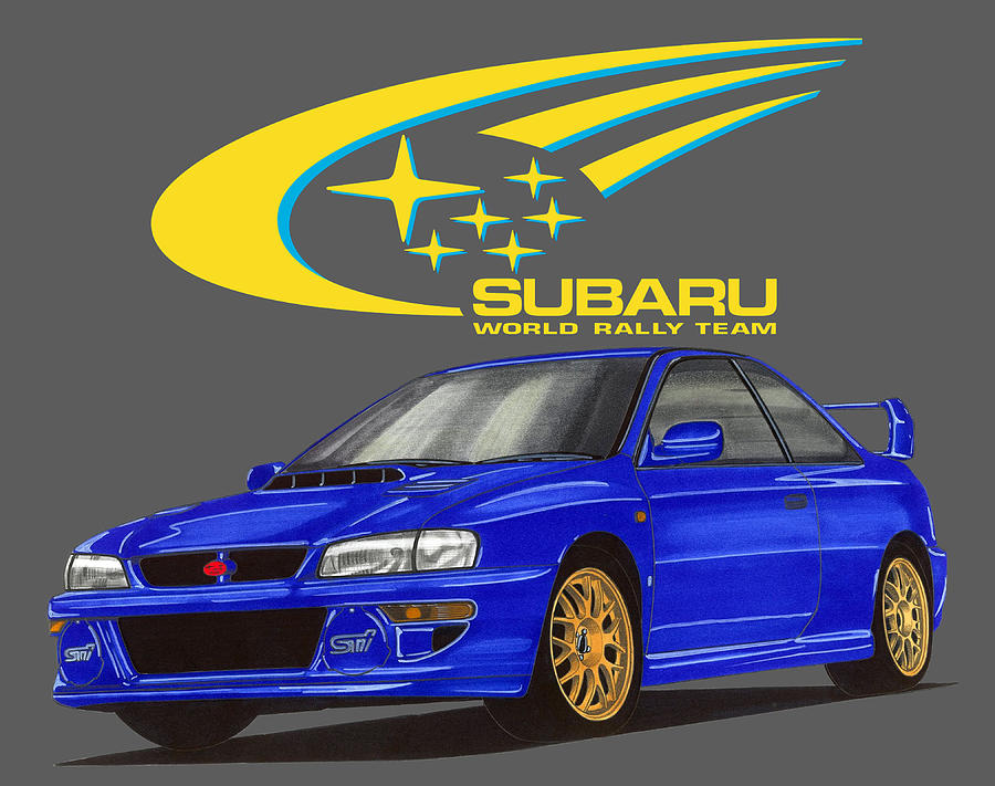 Subaru Impreza 22B WRX STi GC8E2SD Colin McRae, Nicky Grist, David ...