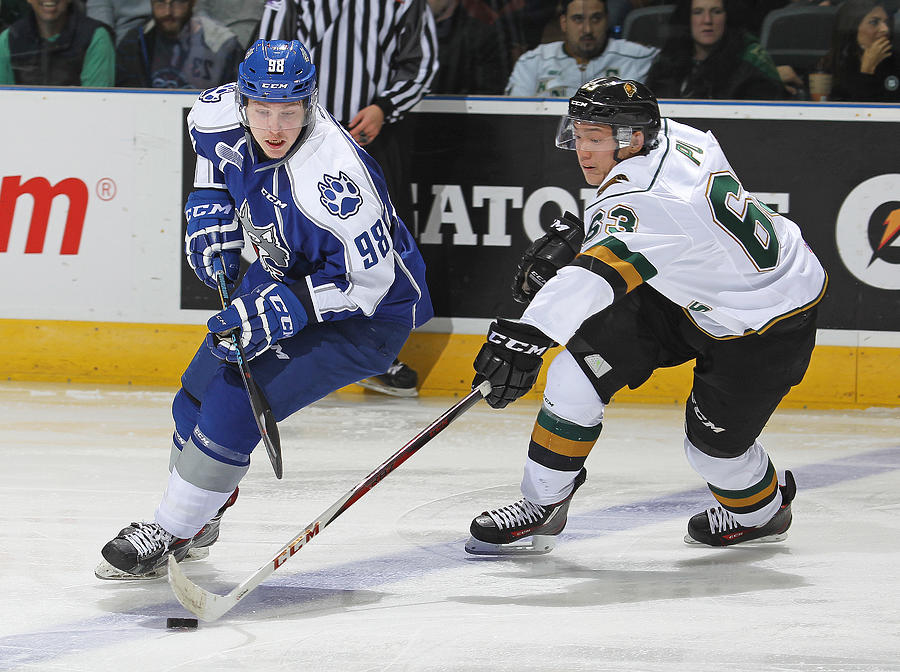 Sudbury Wolves v London Knights #6 Photograph by Claus Andersen
