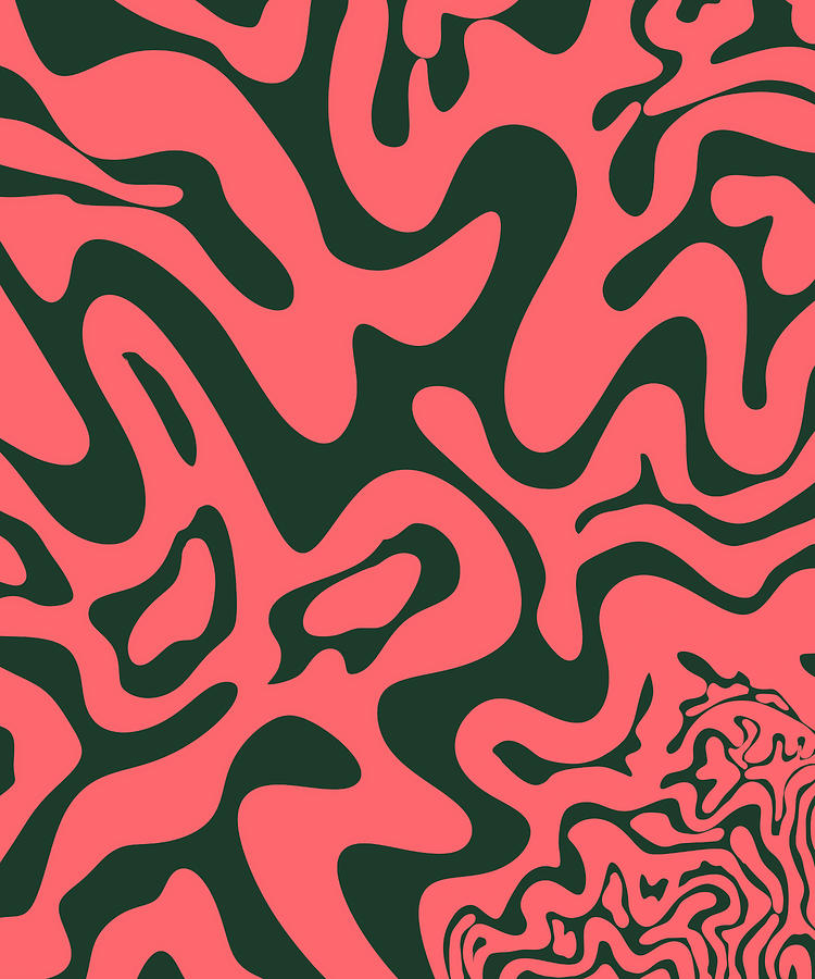 6 Swirl Liquid Pattern Abstract   220701 Valourine Digital Digital Art