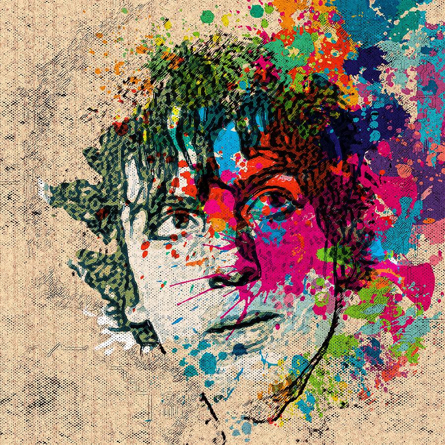 Syd Barrett Digital Art by Michael Earch | Pixels