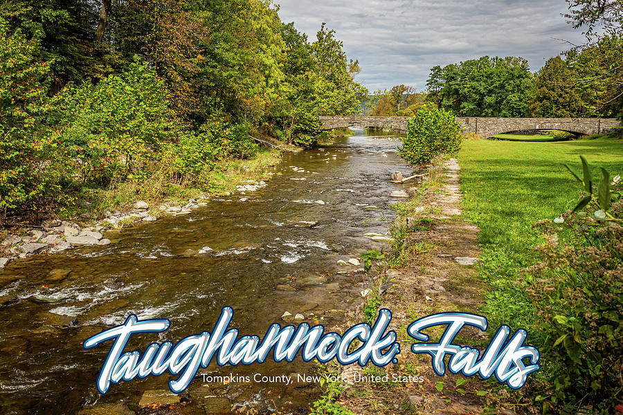 Taughannock Falls Tompkins County New York Photograph by Gestalt 