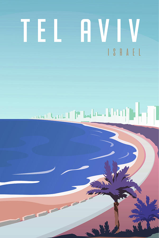 Tel Aviv #6 Digital Art by Celestial Images