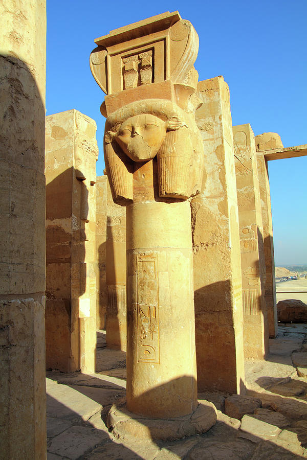 temple of Hatshepsut in Luxor Egypt #6 Photograph by Mikhail Kokhanchikov