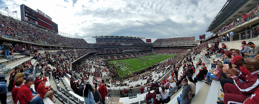 Texas A M Stadium 2019 #1 Photograph by Kenny Glover