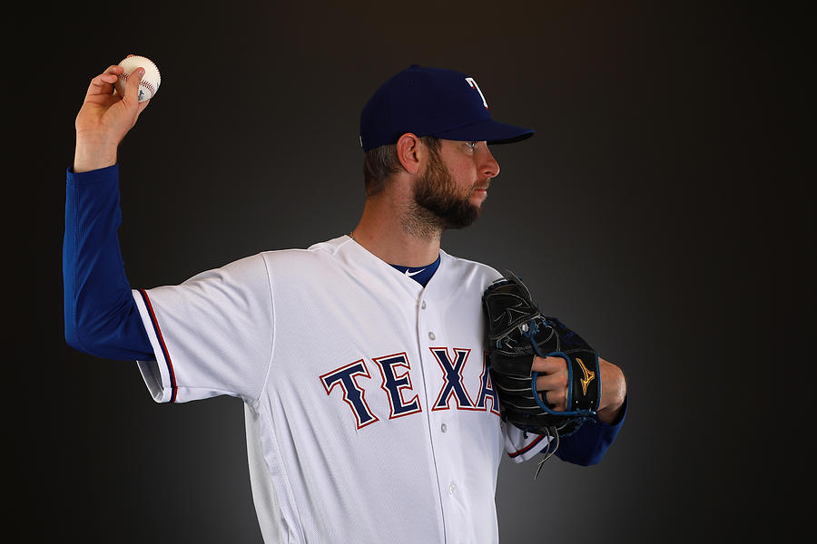 Texas Rangers Photo Day #6 Photograph by Gregory Shamus