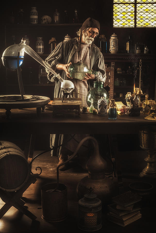 The Alchemist #6 Photograph by Aluxum
