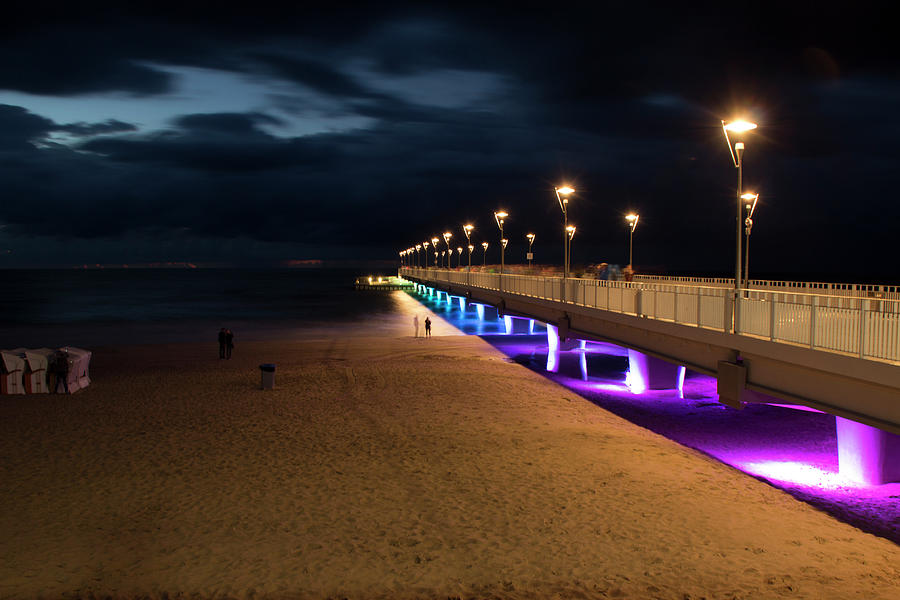The Kolobrzeg pier is one of the finest and most visited pier in Europe #6 Photograph by Karlaage Isaksen