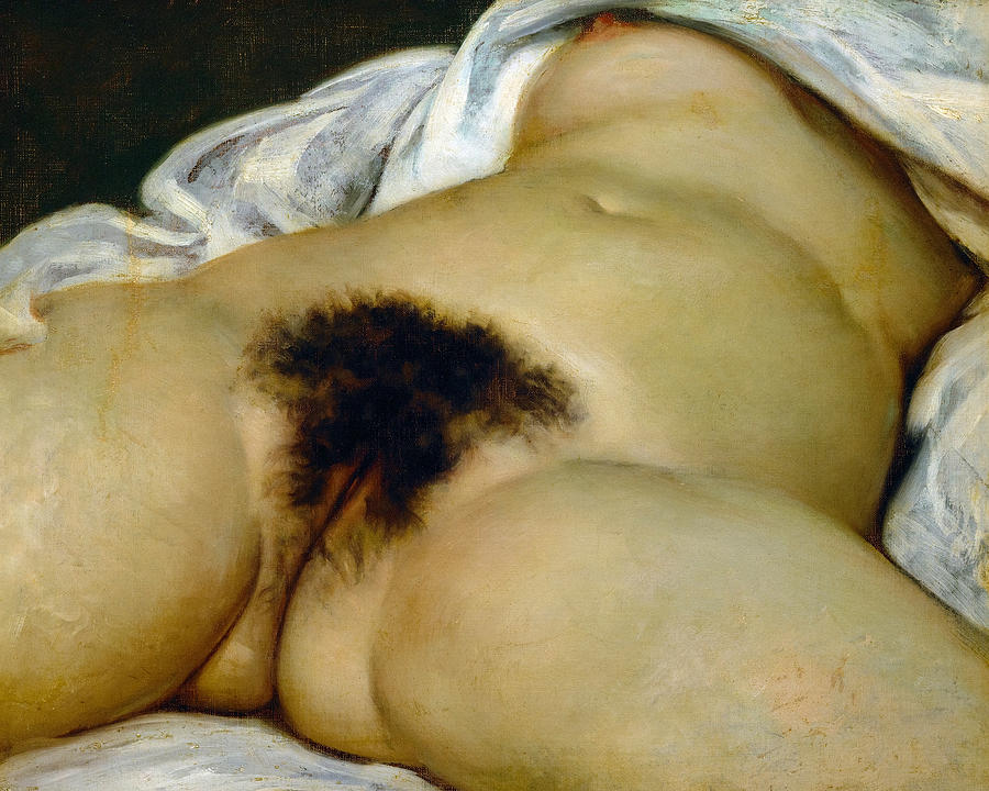 The Origin of the World Painting by Gustave Courbet