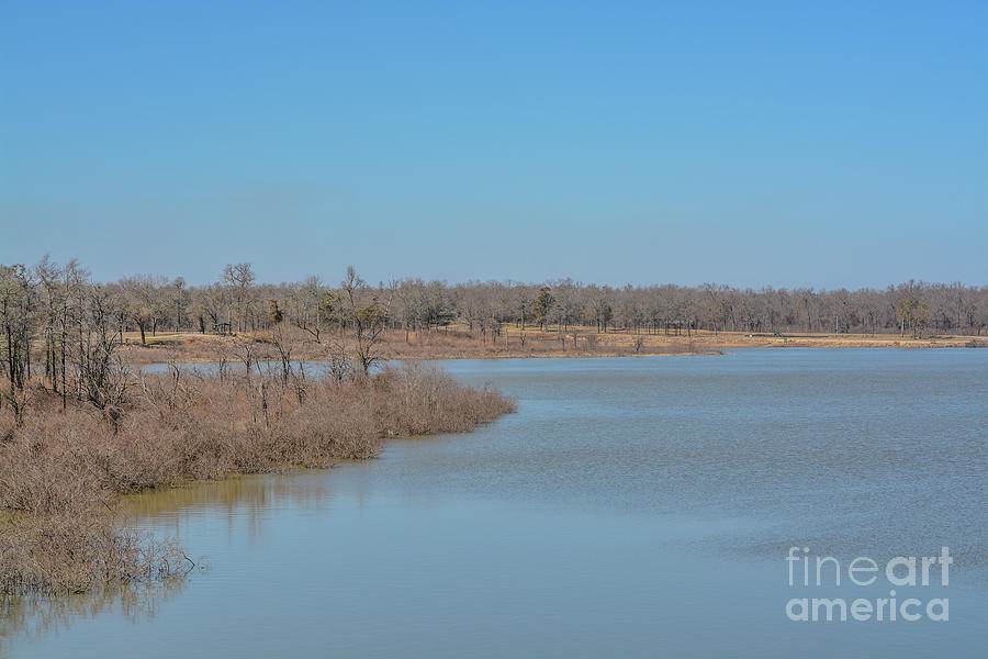 The view of Lake Hugo at Klamichi Park Recreation Area in Sawyer ...