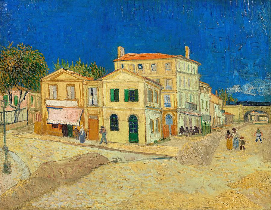 Vincent Van Gogh Painting - The Yellow House #6 by Vincent van Gogh