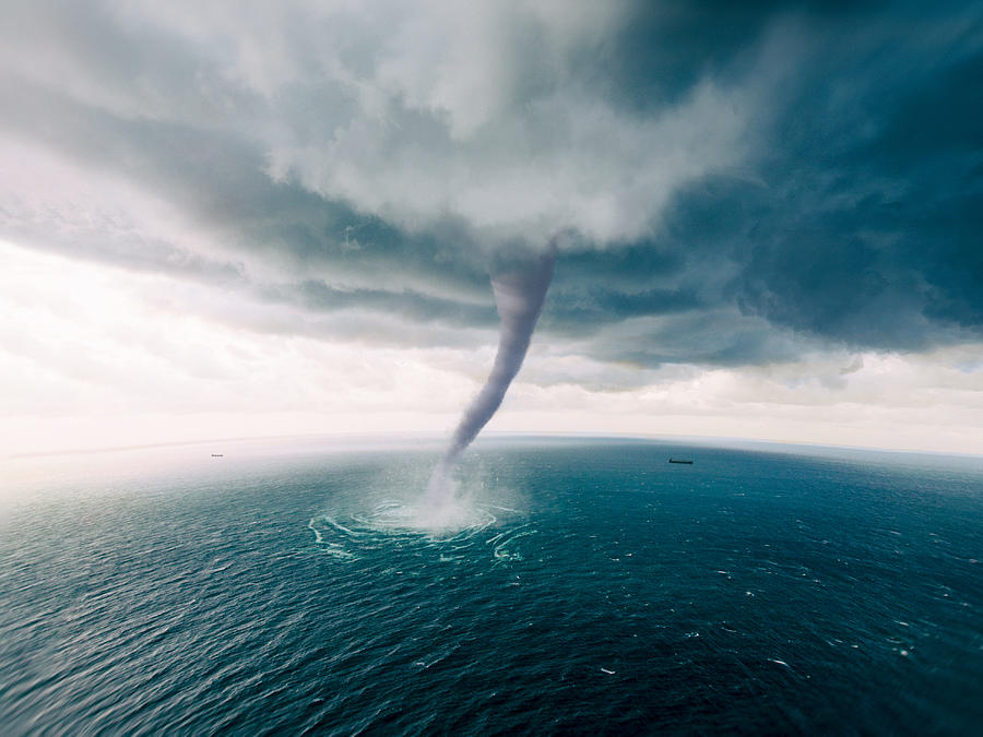 Tornado Sea #6 Photograph by Koto_feja