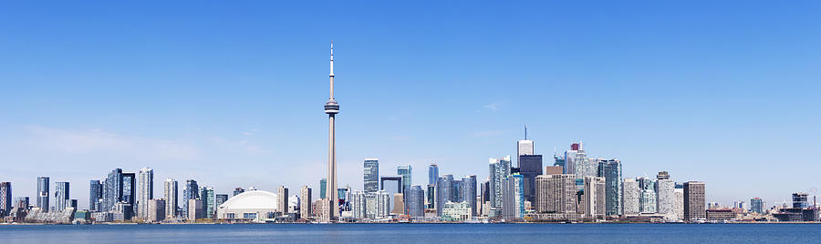 Toronto City Skyline in Canada #6 Photograph by Deejpilot