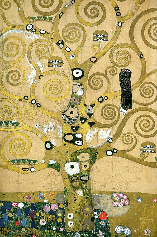 Gustav Klimt Painting - Tree of life #6 by Gustav Klimt