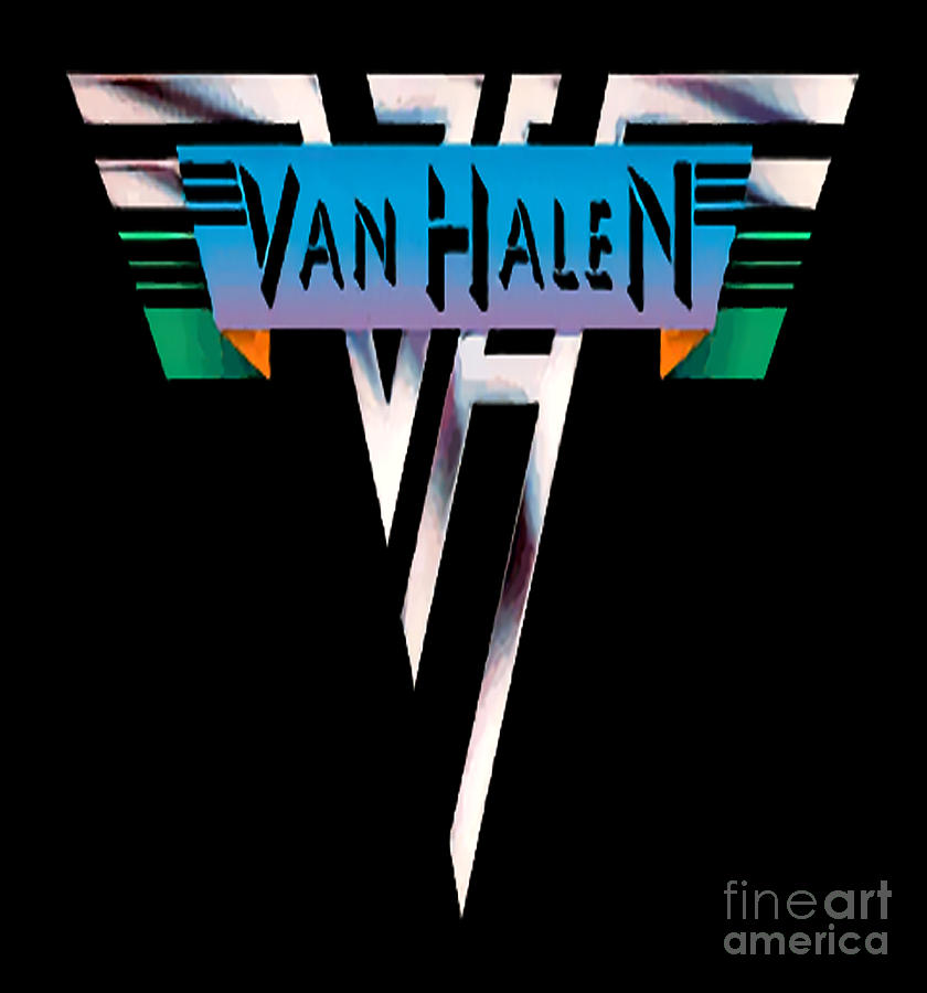 Van Halen Digital Art by Gyuri Namjoon - Pixels