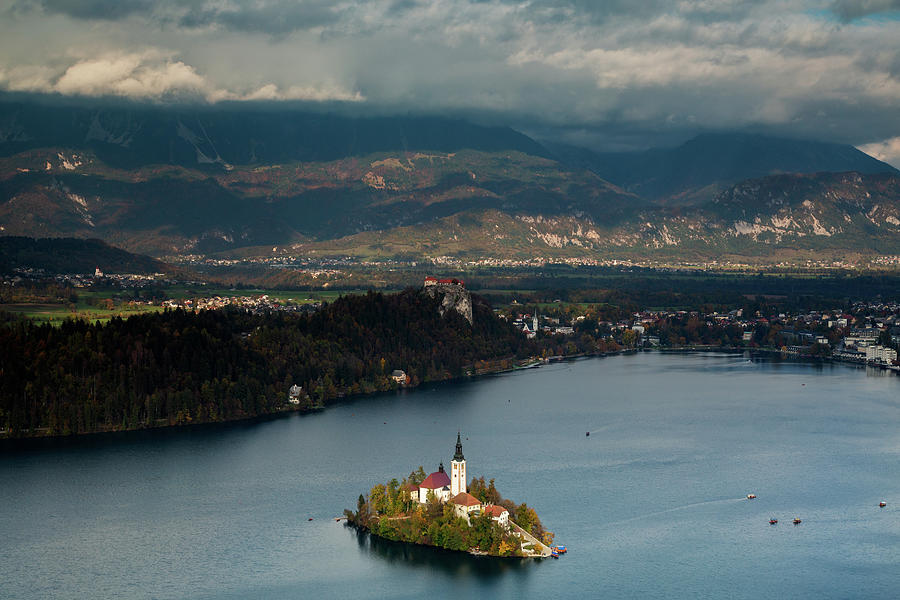 View of Lake Bled from Mala Osojnica #6 Photograph by Ian Middleton