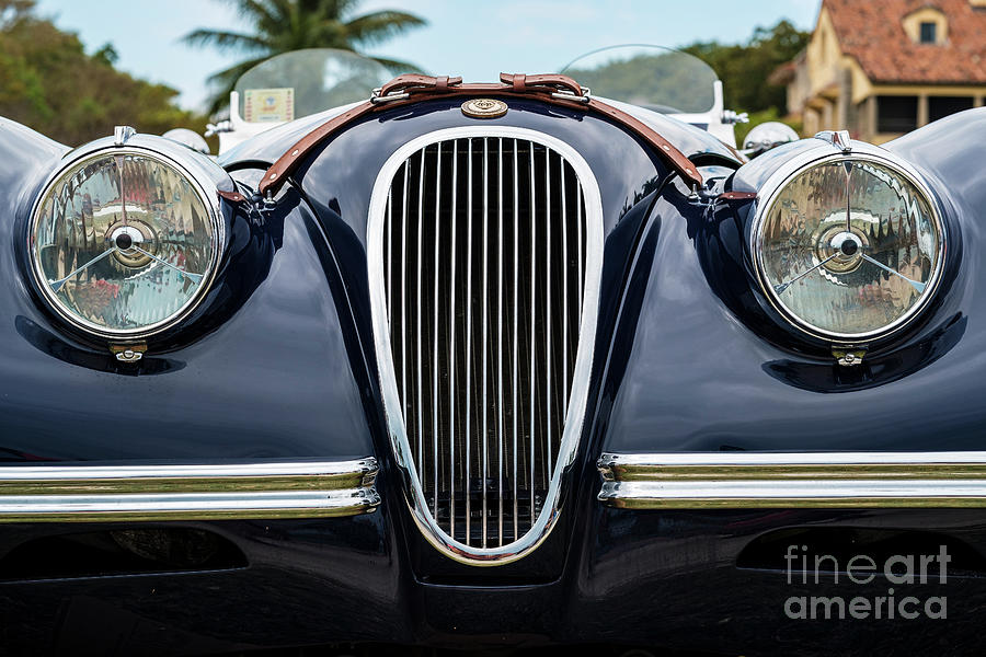 Vintage Jaguar Automobile #6 Photograph by Raul Rodriguez