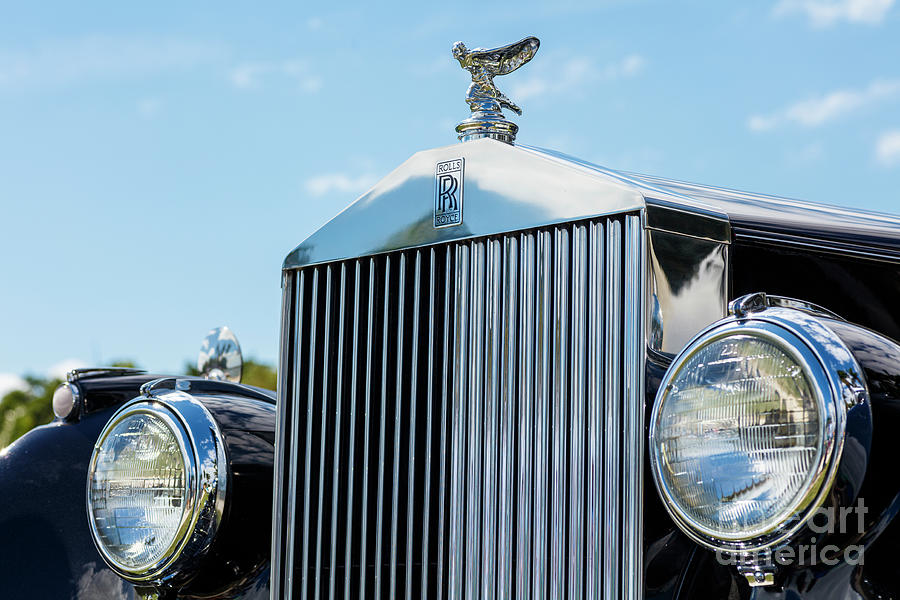Vintage Rolls Royce #6 Photograph by Raul Rodriguez