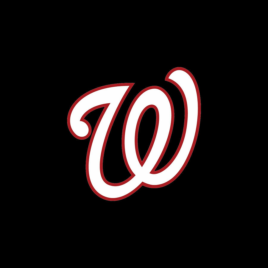 Washington National Baseball Team Logo Digital Art by Jaron Kunze - Fine  Art America