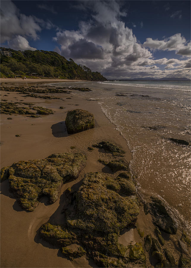 Wategos beach and coastline at Byron Bay, New south Wales, Australia. #6 Photograph by Southern Lightscapes-Australia