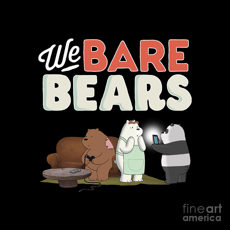 We Bare Bears Digital Art by Sabadsgn - Fine Art America