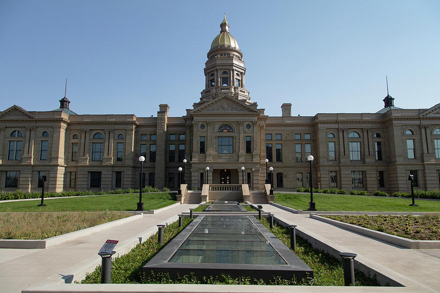 Wyoming state capitol building in Cheyenne Wyoming #6 Photograph by Eldon McGraw