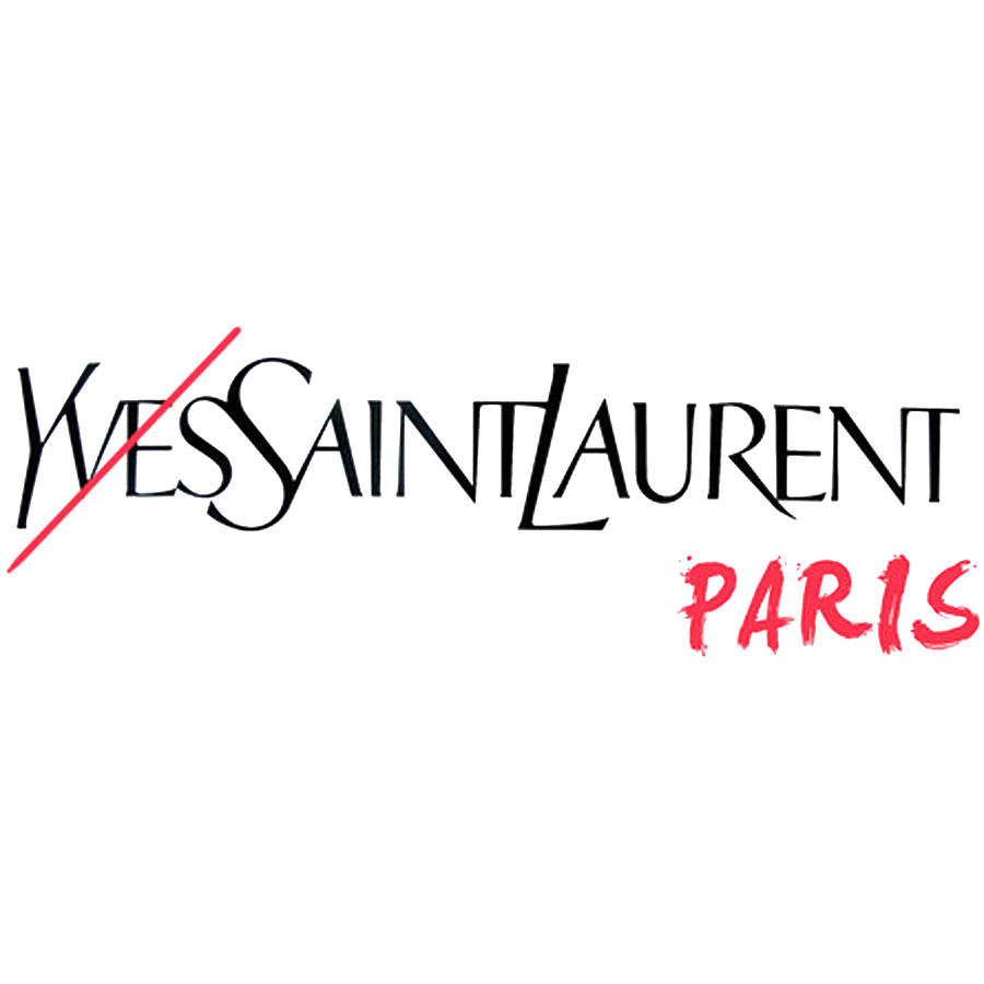 Yves Saint Laurent New Logo Digital Art By Orlando Chee | Pixels