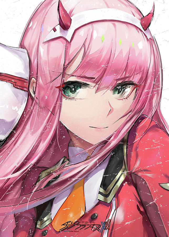 Zero Two of Darling in The Franxx Drawing by Zero Two - Fine Art America