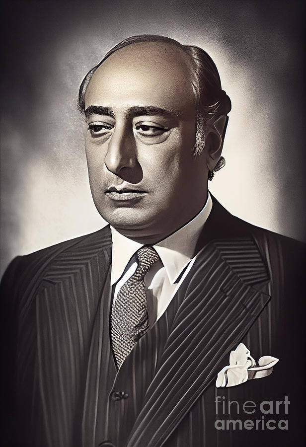 Zulfikar Ali Bhutto By Asar Studios Digital Art By Celestial Images