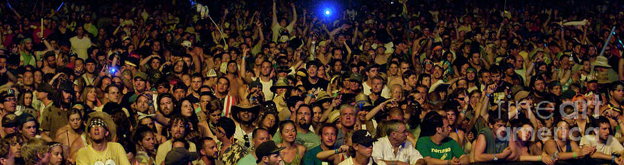 Bonnaroo Crowd #60 Photograph by David Oppenheimer