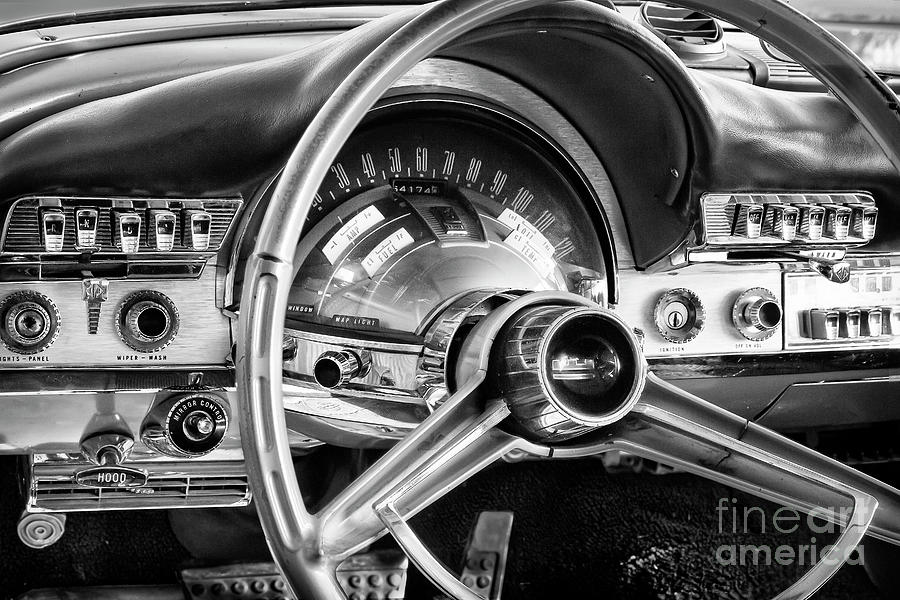60 Chrysler Cockpit #60 Photograph by Dennis Hedberg