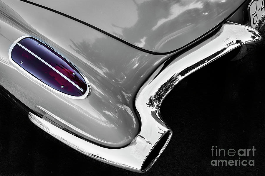 60 Corvette Taillight #60 Photograph by Dennis Hedberg