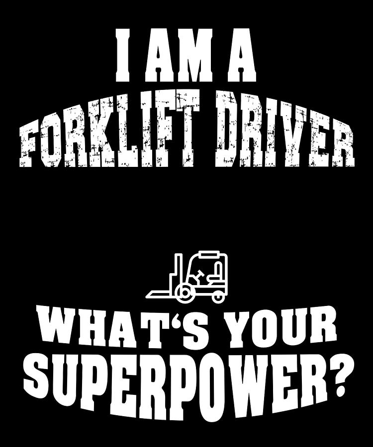 Forklift Driver Digital Art by Zorindesigns - Fine Art America