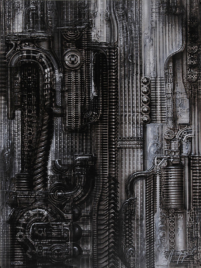 Hans Ruedi Giger Painting by Emma Ava - Fine Art America