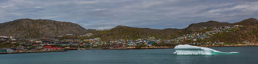 60 Inch Qaqortoq Greenland Panorama Photograph by John Haldane