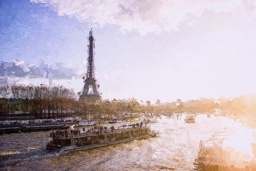 Paris is Forever #60 Digital Art by TintoDesigns
