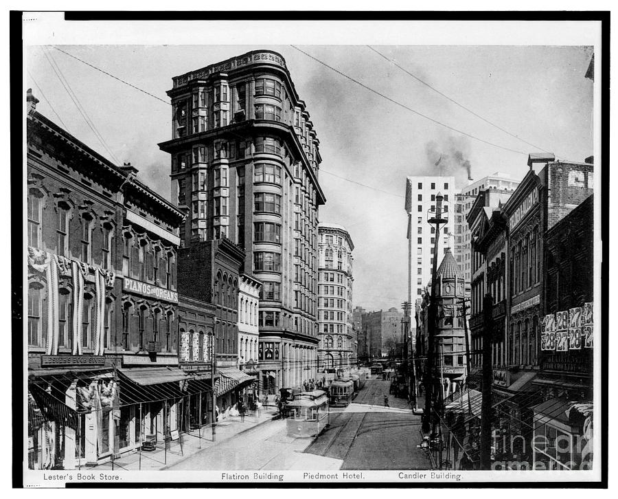 60 Peachtree street Photograph by Stephen Wheeler - Fine Art America