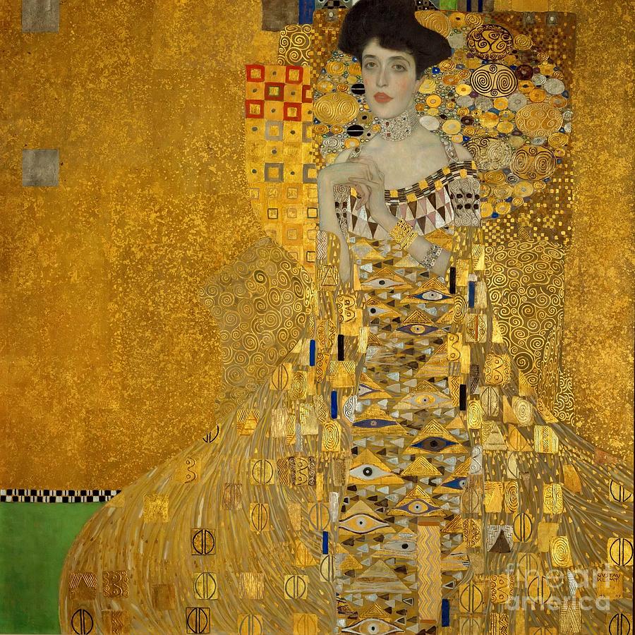 60. Portrait of Adele Bloch-Bauer I Painting by Gustav Klimt - Fine Art ...