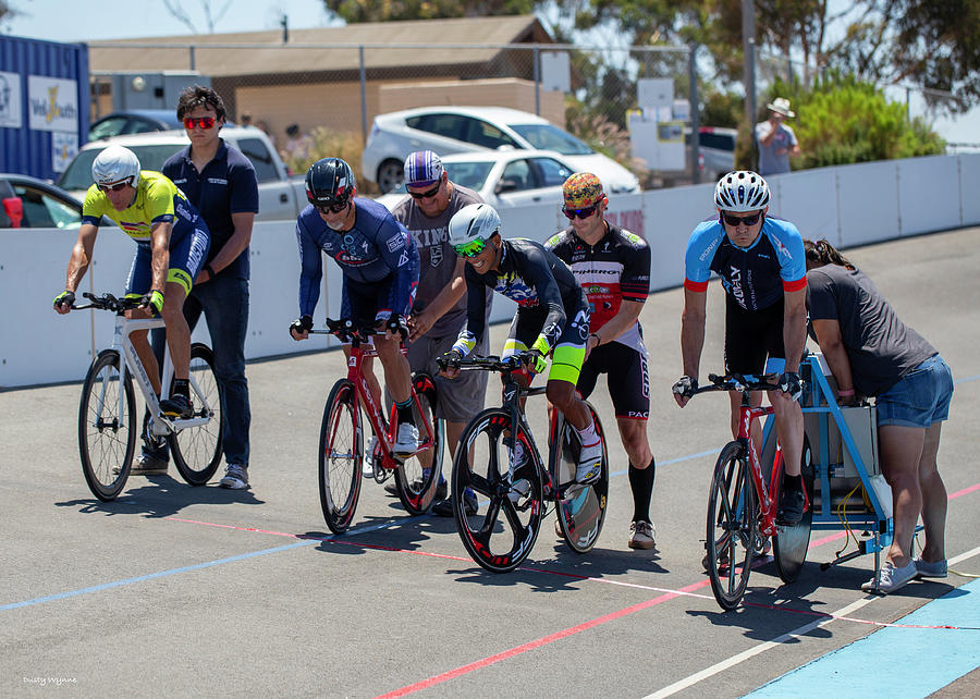 SCNCA Masters State Track Cycling Championships 2019 #60 Photograph by Dusty Wynne