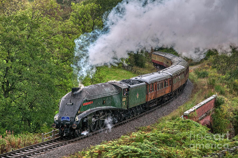 60009 Union of South Africa in the Rain Photograph by Steve H Clark ...