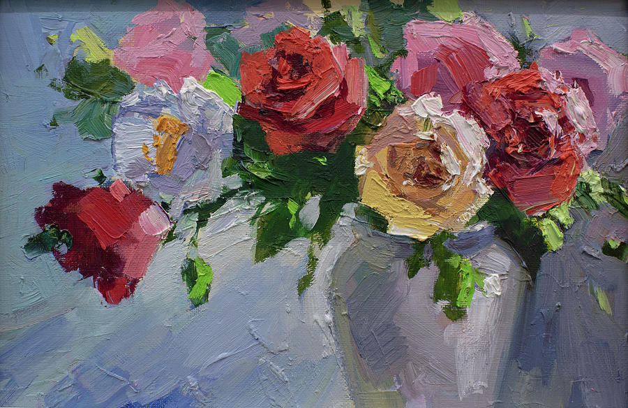 603 Roses Painting by Hanna Davydchenko 603 Roses Painting by Hanna Davydchenko