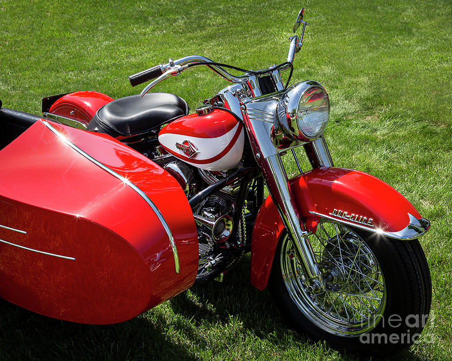 60s Harley-Davidson Duo-Glide Photograph by Dennis Hedberg