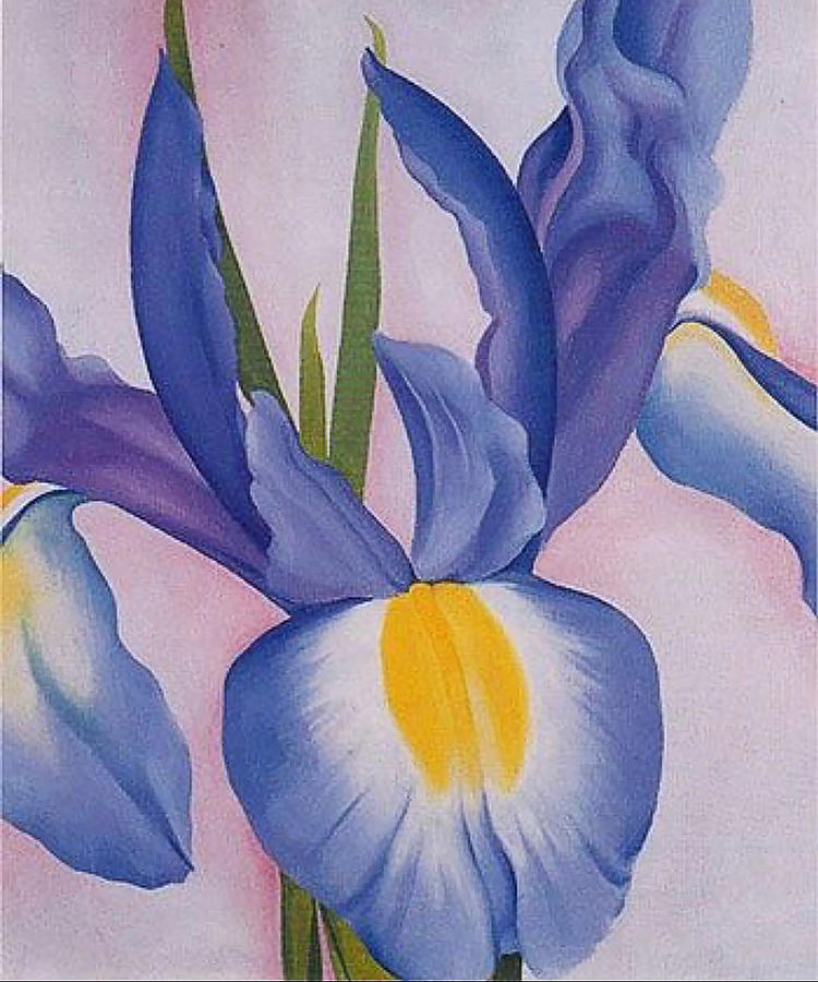 Georgia Okeeffe Painting by Vintage Illustrations - Fine Art America