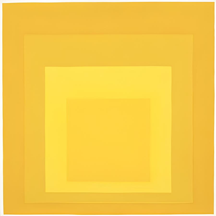 Josef Albers #61 Painting by Itsme Art - Fine Art America