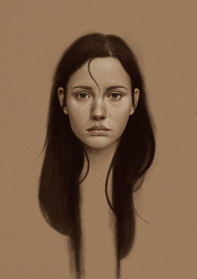 Portrait Drawing - 611 by Diego Fernandez
