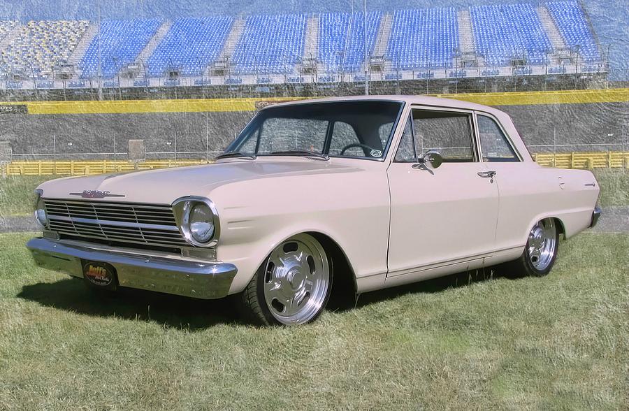 62 Chevy II #62 Photograph by Vic Montgomery