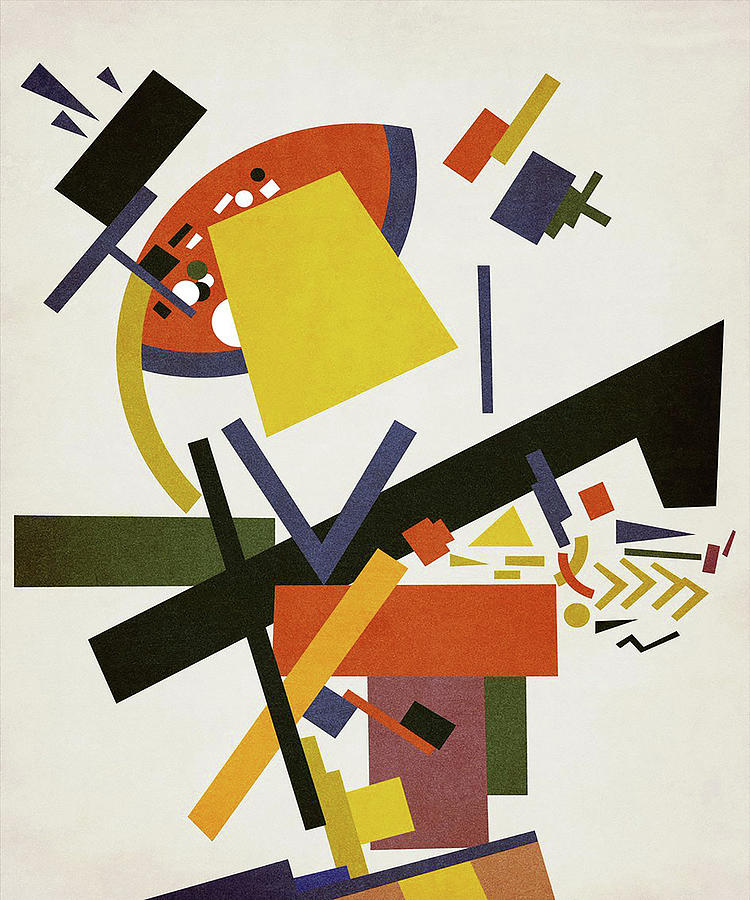 Kazimir Malevich Painting by Khalid Khatibi - Fine Art America