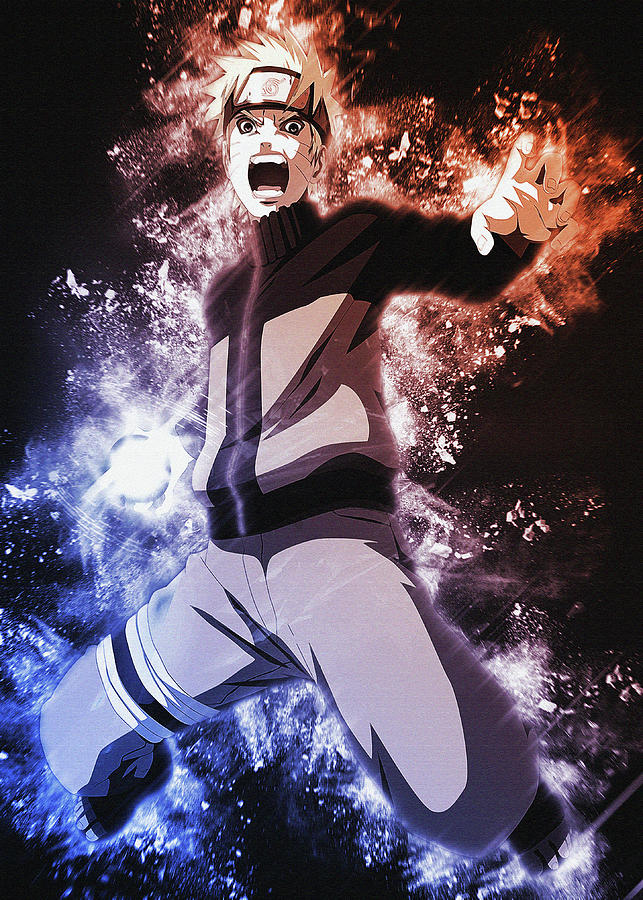 Naruto Digital Art by Yoyo Di