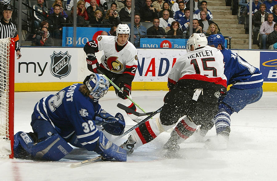 Ottawa Senators v Toronto Maple Leafs #62 Photograph by Dave Sandford